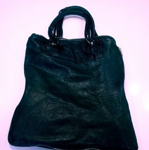 Authentic Alexander Wang black leather purse